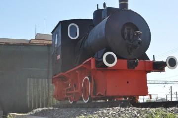 INEDIT: Locomotivă din 1911, expusă pe peronul Gării Constanţa