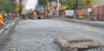 Lucrări de reparaţii a tramei stradale, la Constanţa