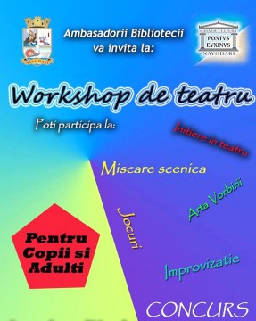 Biblioteca “Pontus Euxinus” continuă seria evenimentelor culturale