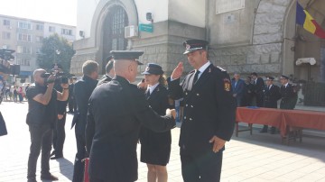 Pompieri din cadrul ISU Dobrogea, avansaţi în grad de Ziua lor