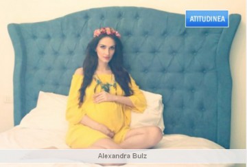 Sexi pedelista Alexandra Bulz va deveni mamă