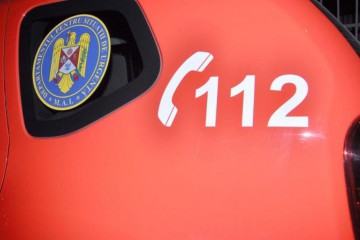 Pompierii, în alertă: o maşină a luat foc în Ciobanu