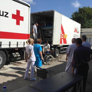 Spitalul Municipal Medgidia a primit ajutoare de la Crucea Roșie din Germania