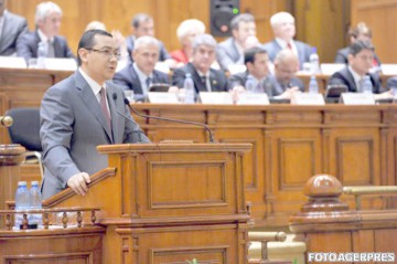 Partidele cu reprezentare redusă din Parlament vor vota pentru căderea lui Ponta