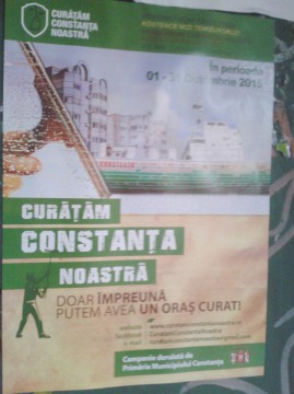 Primăria începe Campania „Curăţăm Constanţa noastră”