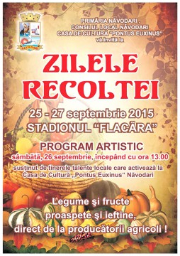 Zilele Recoltei, tradiţie la Năvodari