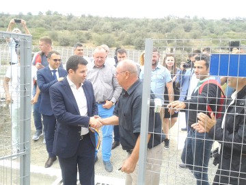 Sistem de irigaţii de 1 milion de euro, inaugurat la Agigea în prezenţa ministrului Agriculturii
