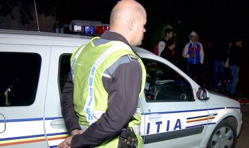 Bărbat prins la volanul unui camion neînmatriculat