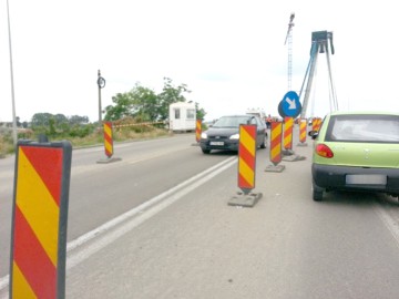 Restricţii de circulaţie pe podul Agigea
