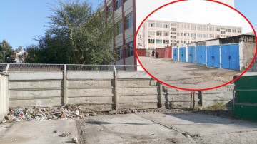 Garajele construite abuziv pe strada Griviţei au fost demolate: adăposteau mormane de gunoi