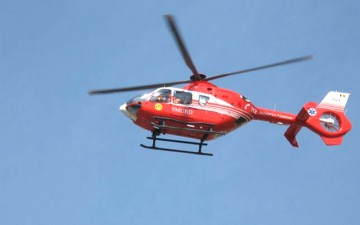 Elicopterul SMURD, intervenţie la Piatra: un bărbat s-a electrocutat