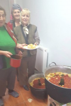 Hramul Bisericii din Grădina, moment de bucurie. Iacobici: „Am pregătit 1.350 de sarmale”