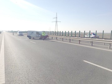 Accident rutier pe A4