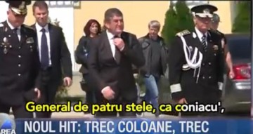 Trec coloane, trec - dedicaţie pentru Oprea şi toate coloanele oficiale