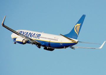 Acţiunile Ryanair scad la bursă