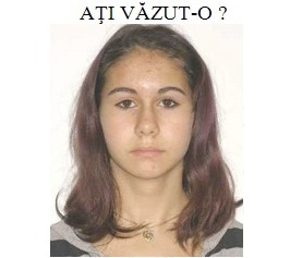 Minoră, căutată de poliţiştii din Mereni. Aţi văzut-o?