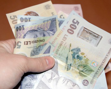Moneda naţională s-a apreciat în raport cu euro