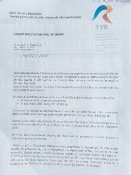 TVR, în colaps. O bancă pune poprire pe conturi