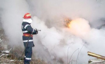 Incendiu în localitatea Conacu