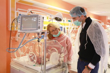 Horia Tecău a donat un echipament de 18.000 de euro pentru prematurii Secției de Neonatologie
