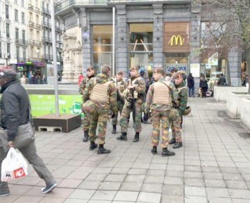 Mărturia unui constănţean revenit de la Bruxelles: Am descoperit un oraş asediat
