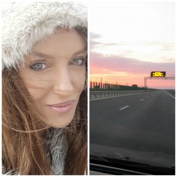 Tania Budi, la un pas de MOARTE pe A2: un cocalar cu numere de Bulgaria a mers pe contrasens