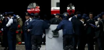 EXPLOZIE la un sanctuar de război din Tokyo