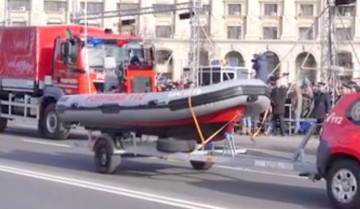 Militarii din cadrul ISU Dobrogea au testat două ambarcaţiuni noi!