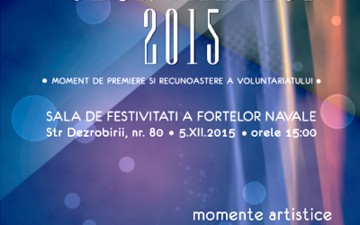Forţele Navale Române găzduiesc Gala Voluntariatului