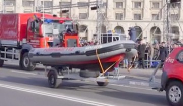 Militarii din cadrul ISU Dobrogea au testat două ambarcaţiuni noi!