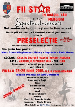 Fii star în Medgidia