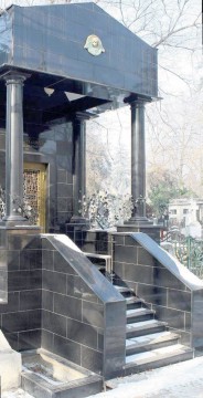 Miliardarul Tiberiu Urdăreanu și-a împodobit brad în cavoul cu lift și alarmă