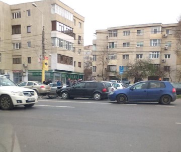 Accident rutier pe bulevardul Al. Lăpuşneanu