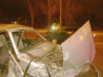 Tragedie la Satu Nou: o maşină s-a răsturnat, un tânăr a murit