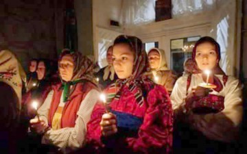 Credincioşii ortodocşi de rit vechi au sărbătorit Crăciunul