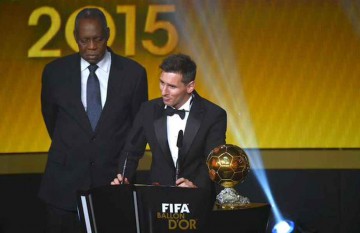 Messi a câştigat pentru a cincea oară Balonul de Aur