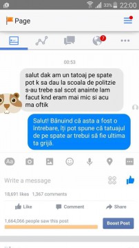 Cum a răspuns Poliţia Română unui mesaj plin de greşeli gramaticale