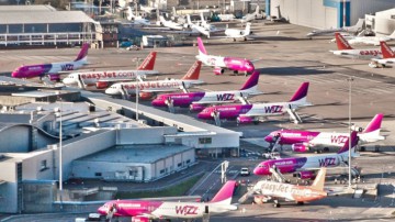 Wizz Air a transportat peste 4,5 milioane de pasageri de pe aeroporturile din România