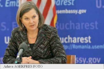 Victoria Nuland, în vizită la Bucureşti
