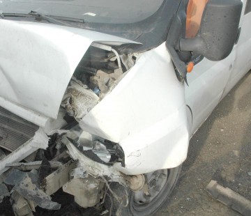 Accident rutier pe DN 2A