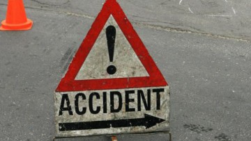 Accident rutier în Mircea Vodă! O maşină s-a răsturnat