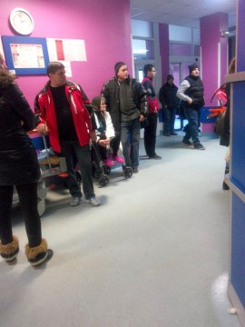 Victimele gheţuşului: zeci de oameni au ajuns la Spitalul Judeţean cu fracturi