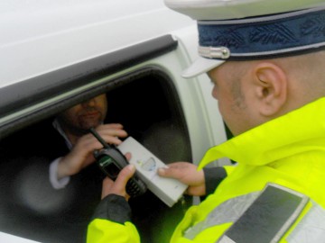 Prins băut la volan, la Murfatlar