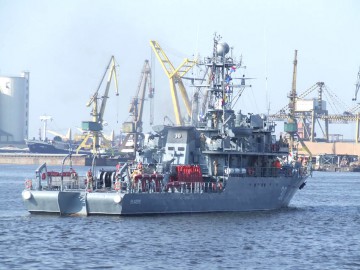 O navă românească, în gruparea navală NATO din Marea Neagră