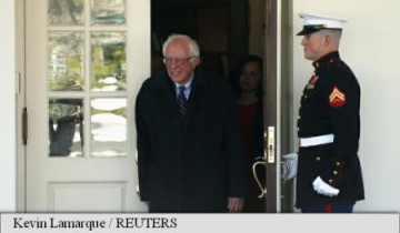 După Hillary, Obama l-a primit pe Sanders la Casa Albă