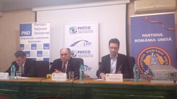 PNŢCD, PRU şi PND şi-au unit forţele într-o alianţă de dreapta