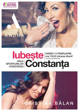 Asociaţia Civică „Pentru Constanţa” oefră un concert cu Andra!