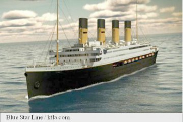 O copie exactă a vasului „Titanic“ ar putea fi lansată la apă în 2018