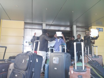 PROTEST la Hotelul Flora: studenții nigerieni reclamă că sunt tratați ca niște SCLAVI