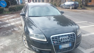 Autoturism de lux căutat în Italia, descoperit în Negru Vodă